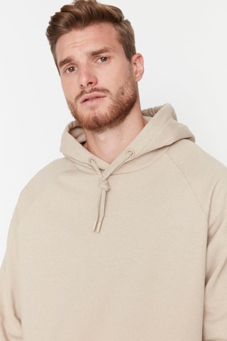 Sweater met Capuchon Beige