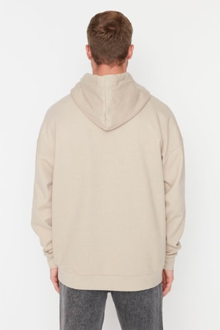 Sweater met Capuchon Beige