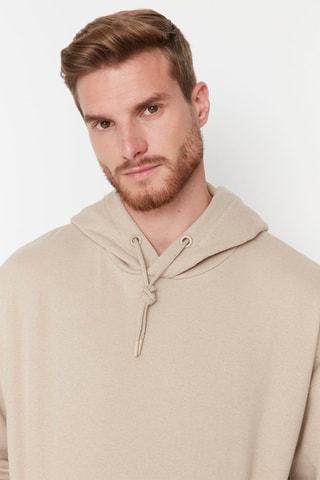 Sweater met Capuchon Beige