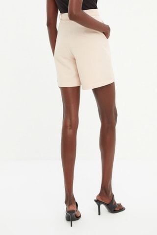 Short Hoge Taille - Beige