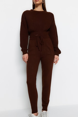 Trui en Joggingbroek Bruin
