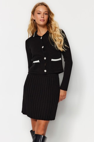 Vest en Rok - Zwart