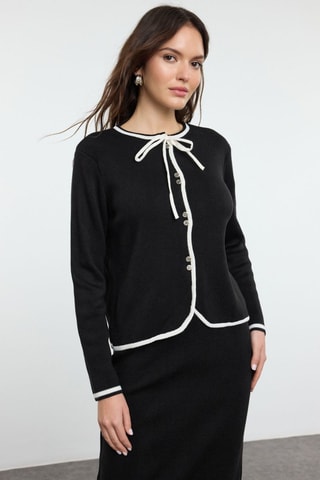 Vest en Lange Rok - Zwart