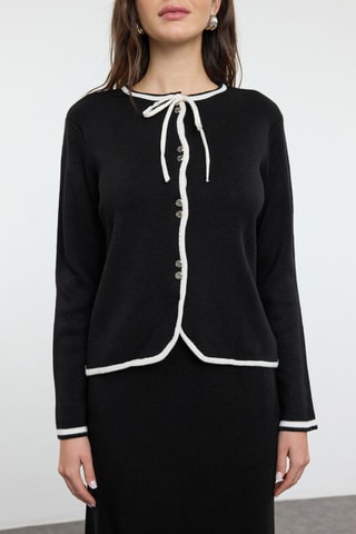 Vest en Lange Rok - Zwart