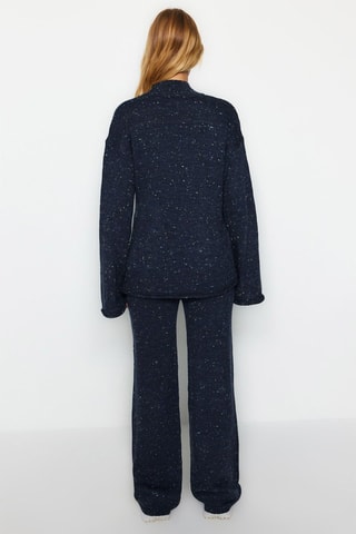 Trui en Broek - Gemêleerd Marineblauw