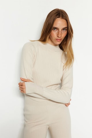 Trui en Broek - Ecru