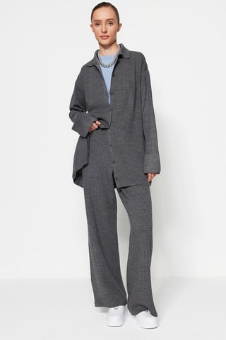 Lang Vest en Broek - Antraciet