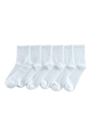 6 Paar Sokken - Wit