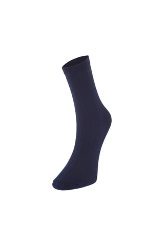 5 Paar Sokken - Grijs en Marineblauw