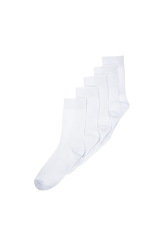5 Paar Sokken - Wit