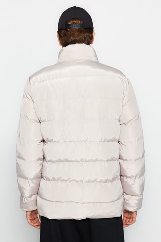 Gewatteerde Jas Regular - Beige
