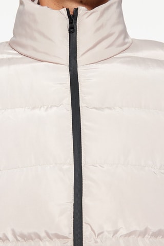 Gewatteerde Jas Regular - Beige