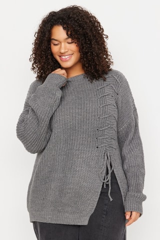 Trui Relaxed Fit - Antraciet