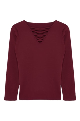 Trui - Bordeauxrood