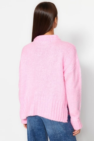 Oversized trui - Roze