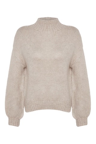 Oversized trui - Beige