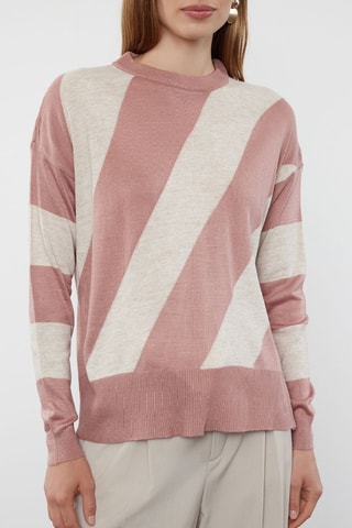 Oversized trui - Roze