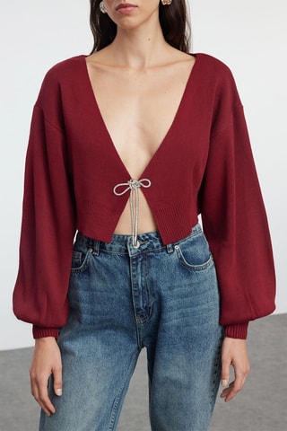 Vest Regular - Bordeauxrood
