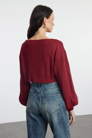Vest Regular - Bordeauxrood