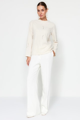 Sweater Regular Fit - Ecru