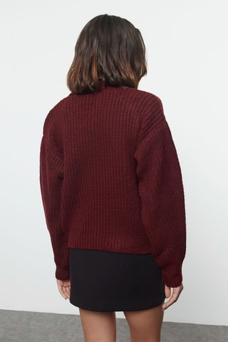 Vest Regular - Bordeauxrood