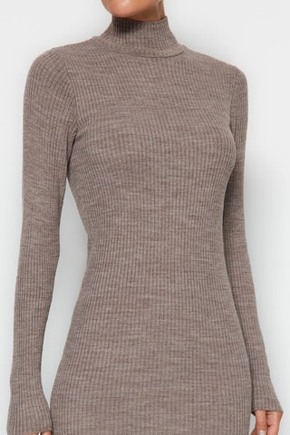 Trui-jurk - Taupe