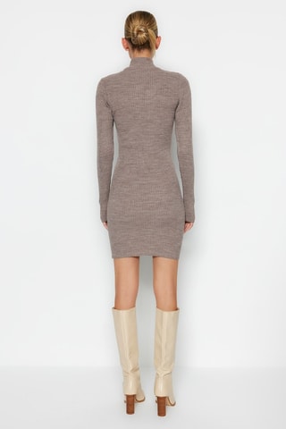 Trui-jurk - Taupe