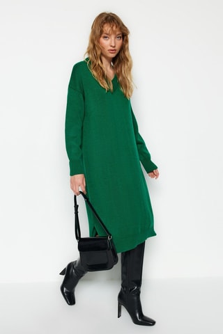Trui-jurk - Groen