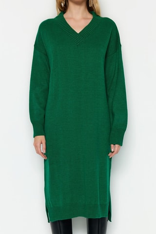 Trui-jurk - Groen
