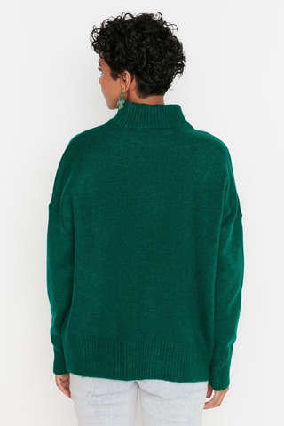 Oversized trui - Groen