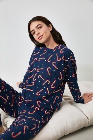 Pyjama - Marineblauw