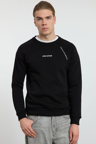 Sweater Regular Fit - Zwart