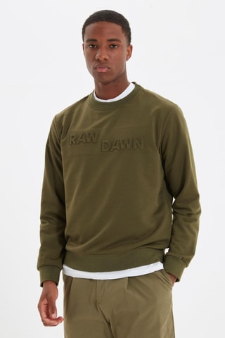 Sweater Regular Fit - Kaki