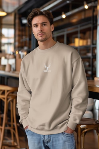 Oversized sweater - Beige