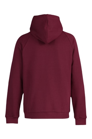 Sweater regular met capuchon - Bordeauxrood