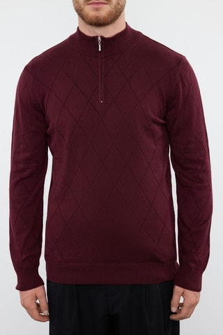 Trui Regular - Bordeauxrood