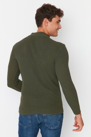 Trui Slim - Kaki