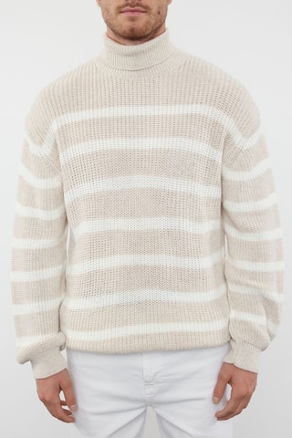 Oversized trui - Beige