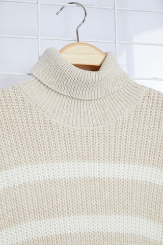 Oversized trui - Beige