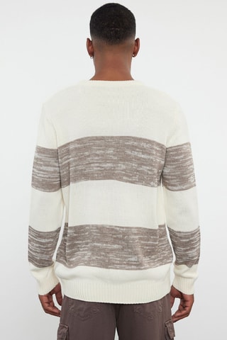 Trui Regular - Gemêleerd Beige