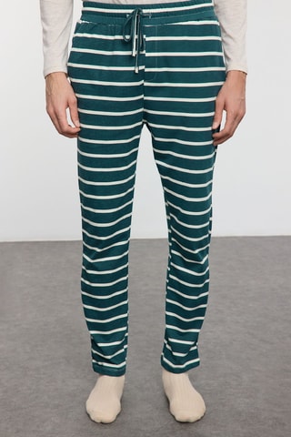 Pyjama - Beige en Groen