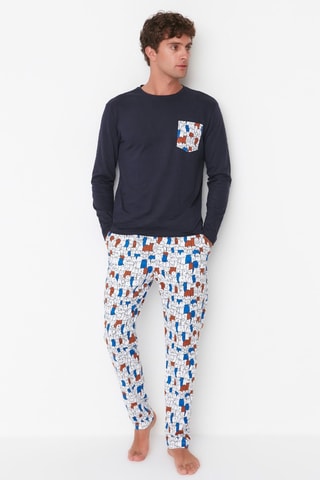 Pyjama - Marineblauw