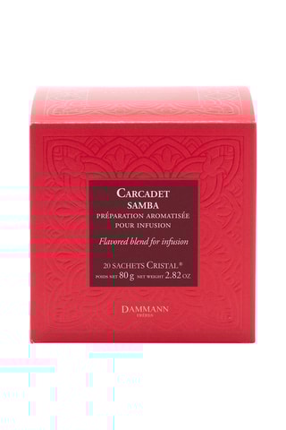 Thé d'hibiscus Samba - 20 sachets