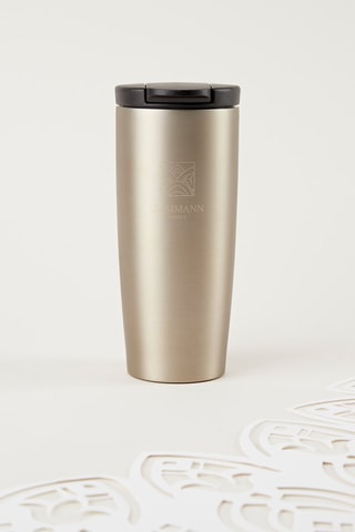 Bouteille Nomade isotherme en acier inoxydable et silicone - 38 cl