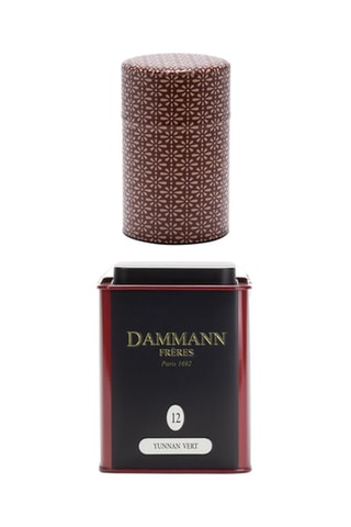 	Thé Yunnan Vert - 100 g et Boîte à thé Washi - Marron