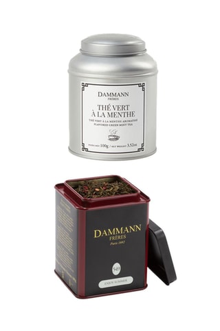 Thé vert à la menthe - 100 g et Thé vert Enjoy Summer - 100 g