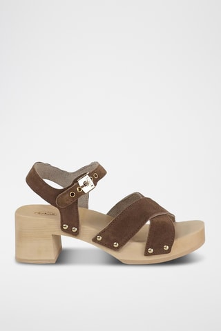 Sandales à talons - Camel