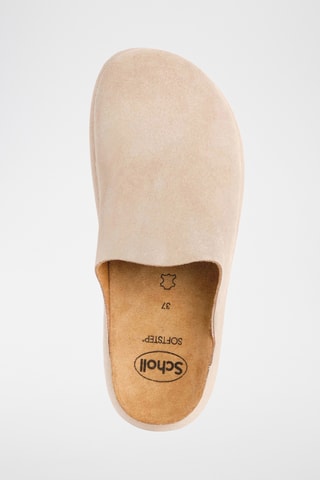 Sabots en cuir - Beige