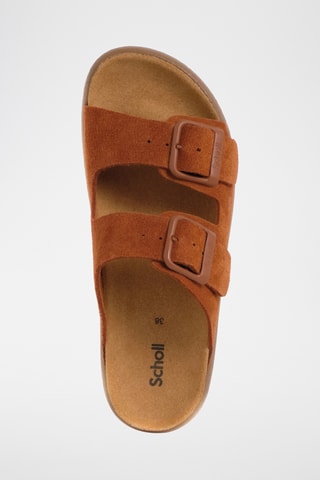 Mules en cuir - Camel
