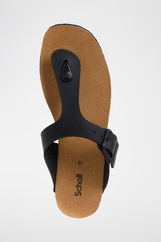 Sandales en cuir - Noir